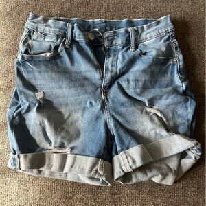 Denim Distressed Women Shorts